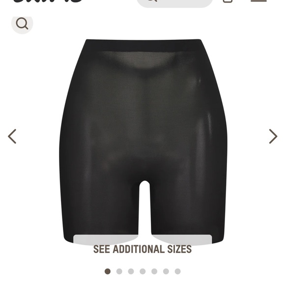 SKIMS Other - Skims Sheer Sculpt Low Back Shorts